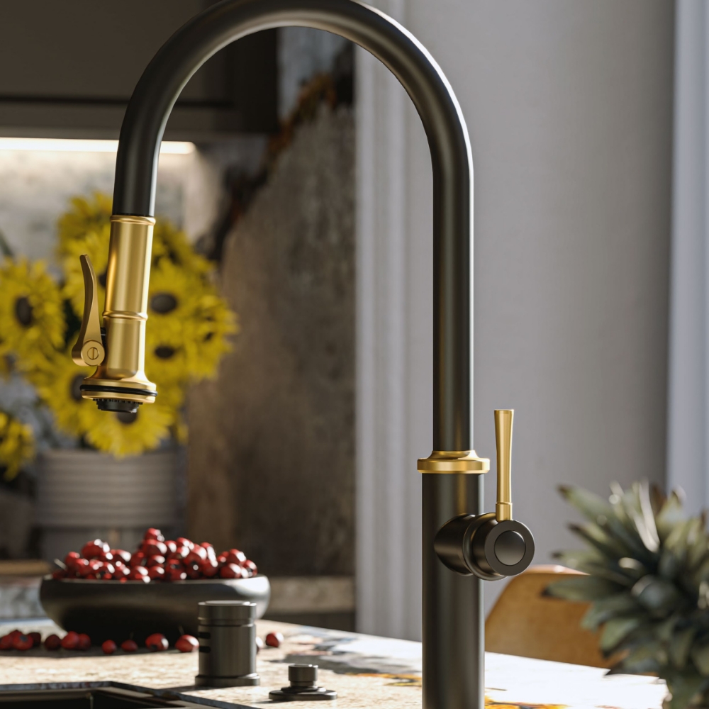 Modern sink faucet (kitchen)